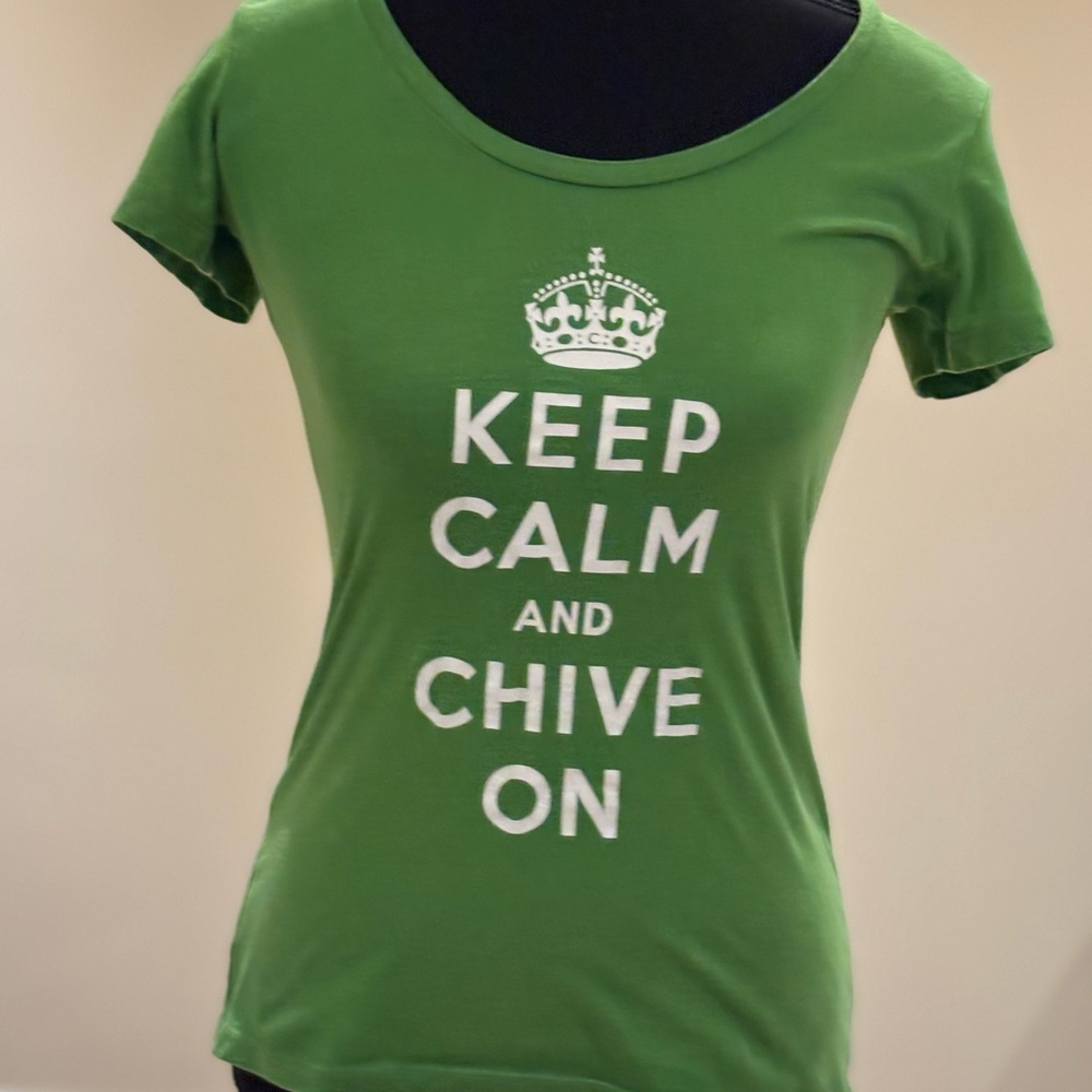 Keep Calm and Chive On Tee